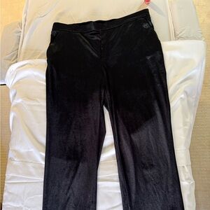 Banana Republic velvet stretch pants